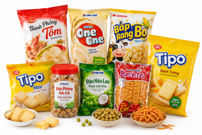 Bánh, kẹo và đồ ăn vặt
