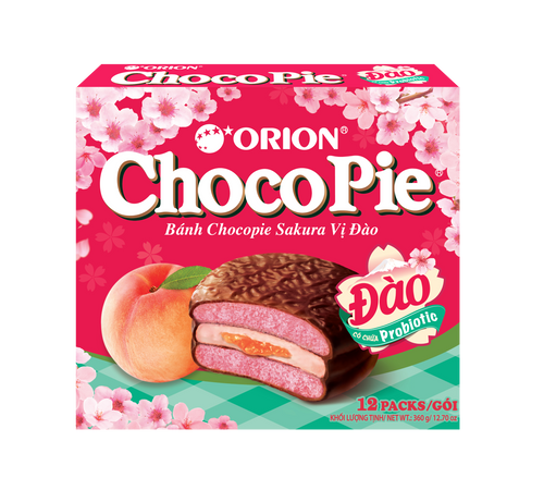 Bánh chocopie đào
