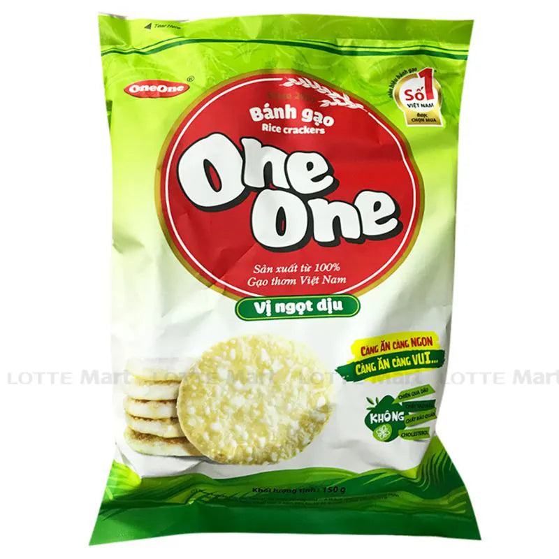 Bánh gạo one one vị ngọt 150gx20 gói