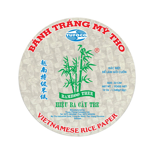 TUFOCO - Bánh tráng cuốn tròn size 22