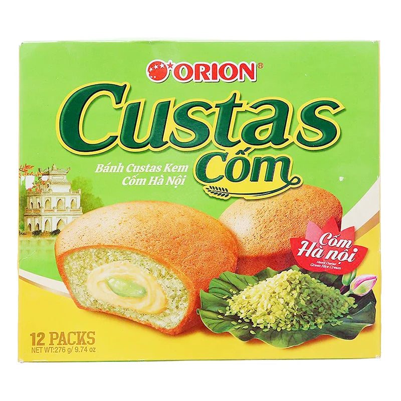 Bánh Custas cốm 23gx12 cái x 8 hộp