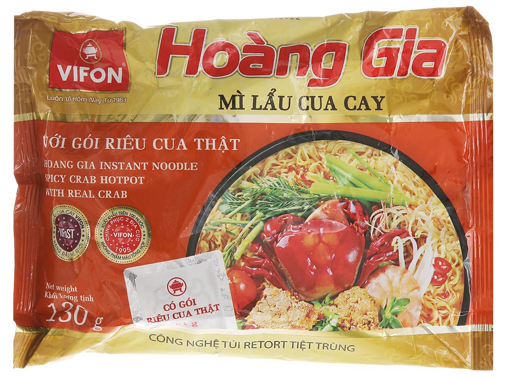 Mì Hoàng Gia vị Cua