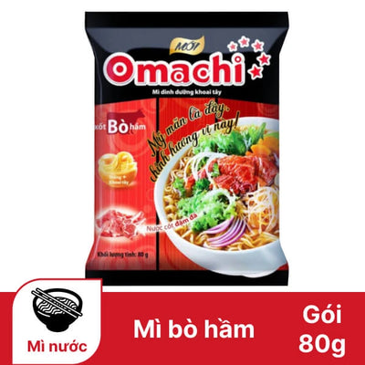 Mì tôm Omachi Bò hầm