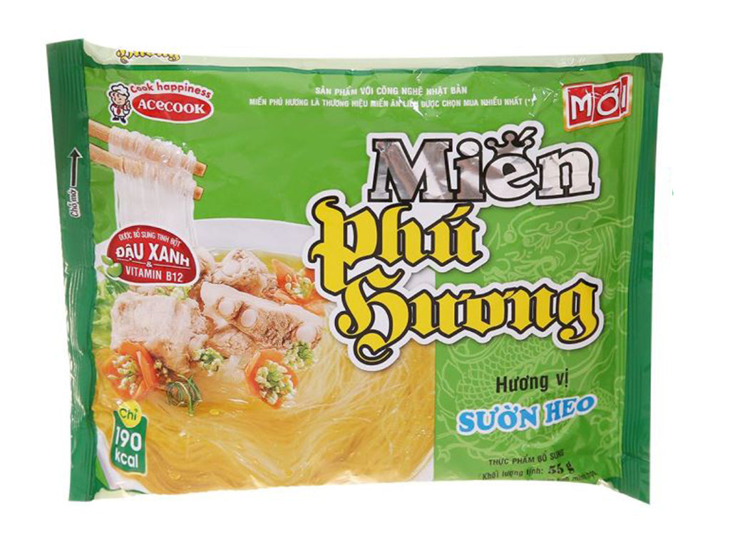 Miến Phú Hương Sườn Heo 55g x 24 gói