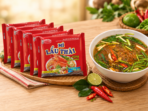 Combo 5 gói miến Lẩu Thái Vifon