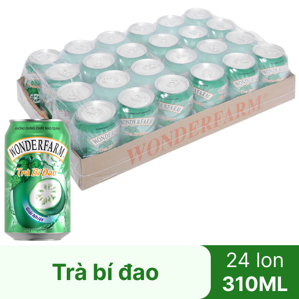 Trà bí đao lon 310ml x 24
