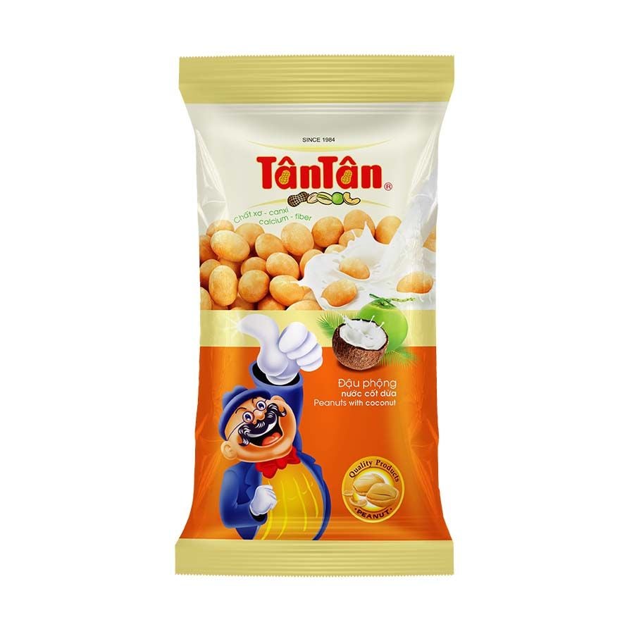 Tân Tân - Đậu phộng nước cốt dừa 24g x 100