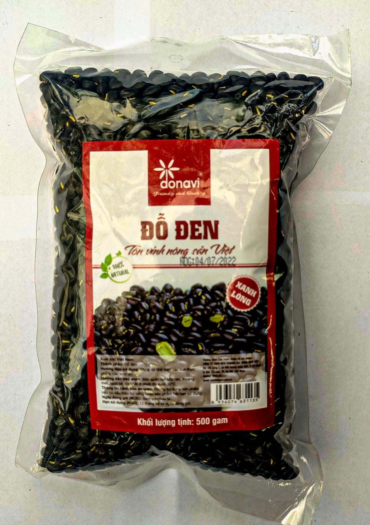 Đỗ đen 500g x 40