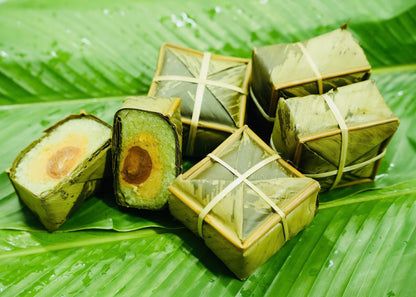 Bánh Chưng Nhân Trứng Muối Đậu Xanh Trường Xuân