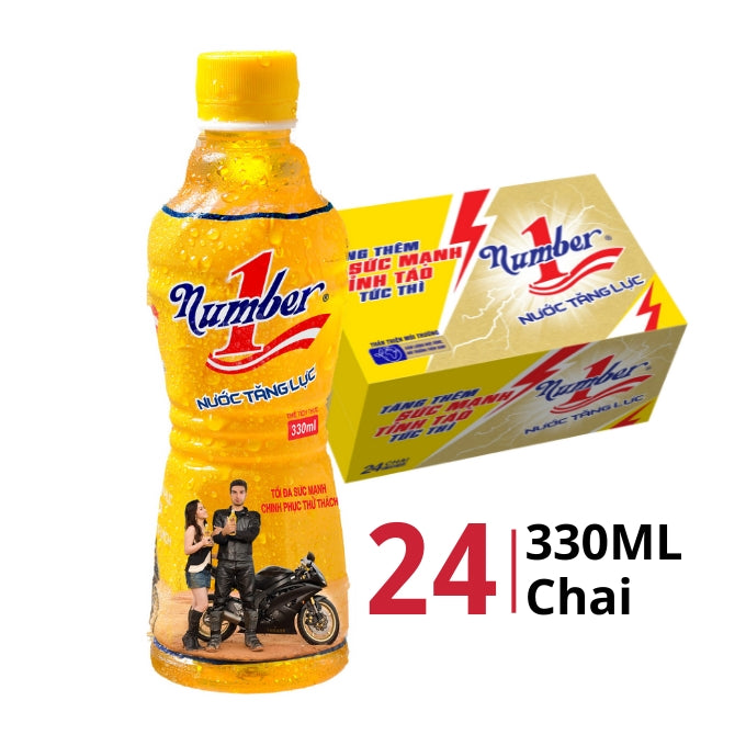 THP - Nước Tăng Lực NumberOne 330ml x 24 chai