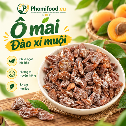 Ô mai đào xí muội 250g