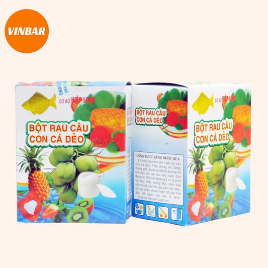 Bột Thạch Rau Câu Con Cá Dẻo