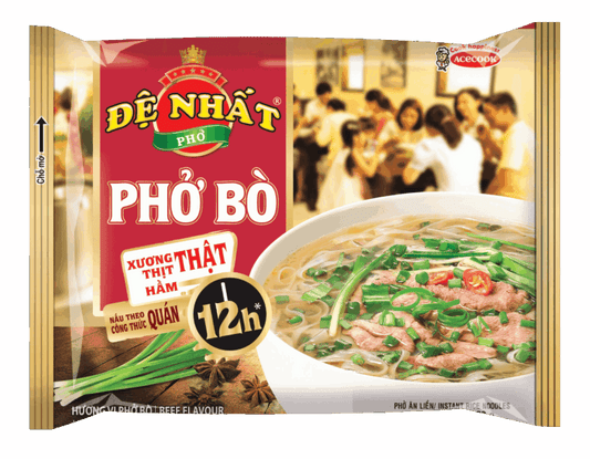 Phở bò Đệ Nhất 67g x 6 gói x 6 bịch