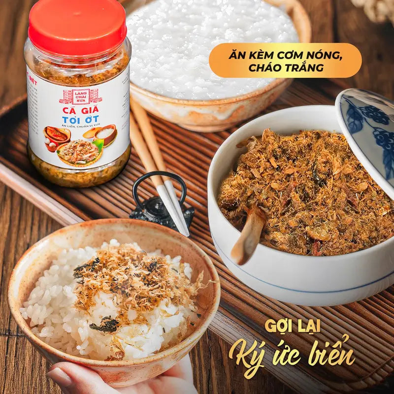 Cá Giã Tỏi Ớt Làng Chài Xưa