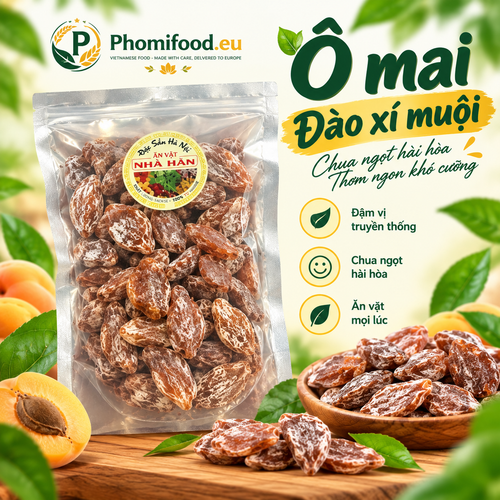 Ô mai đào xí muội 250g