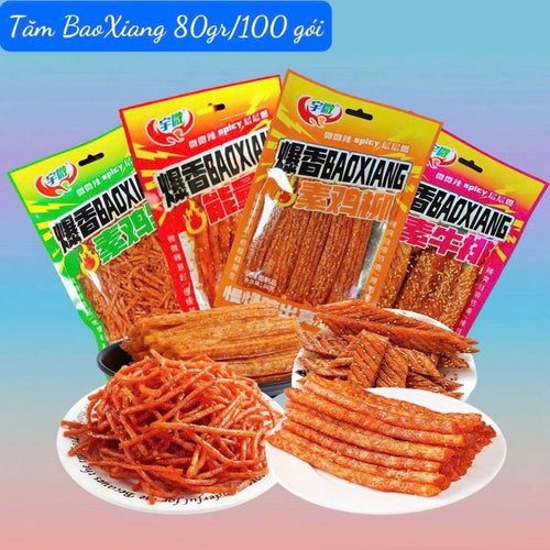 Tăm Cay Vị Ớt Đậm Đà