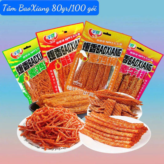 Tăm Cay Vị Ớt Đậm Đà