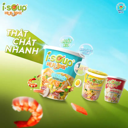 Combo 5 Ly Soup Hải Sản  I-SOUP