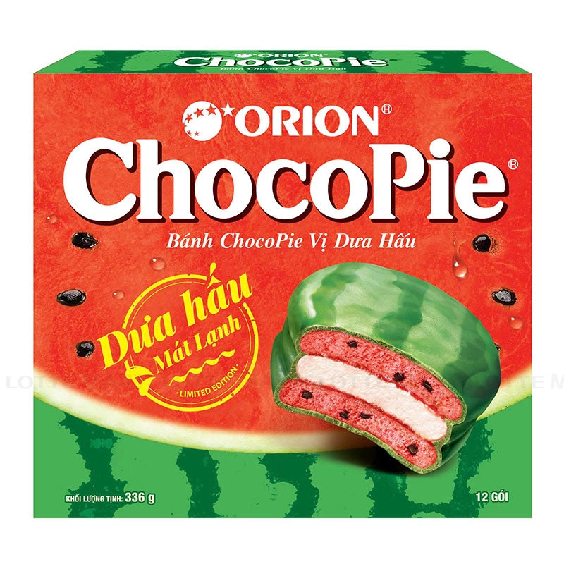 Bánh chocopie dưa hấu 336g x 8