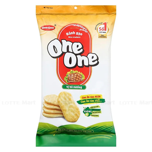 Bánh gạo OneOne vị Bò nướng 150g x 20