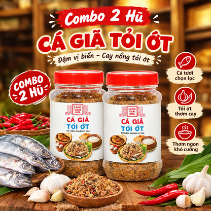 Cá Giã Tỏi Ớt Làng Chài Xưa