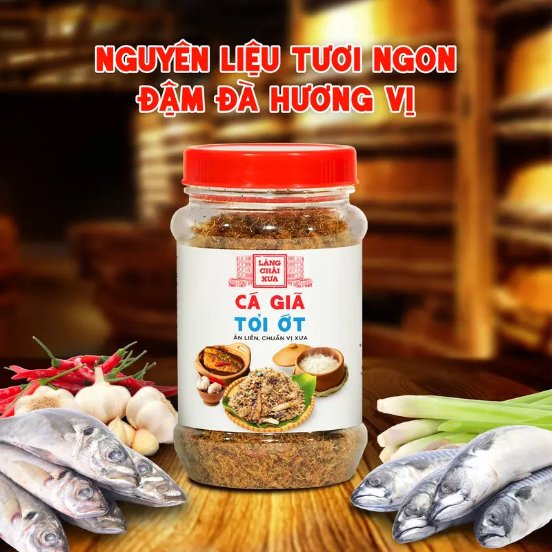 Cá Giã Tỏi Ớt Làng Chài Xưa