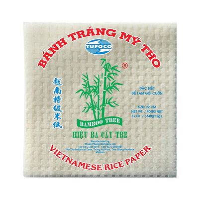 TUFOCO - Bánh tráng vuông size 22: 340g x 44 gói