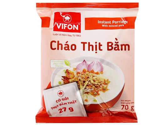 VIFON Cháo Thịt Bằm 70g x 50 gói