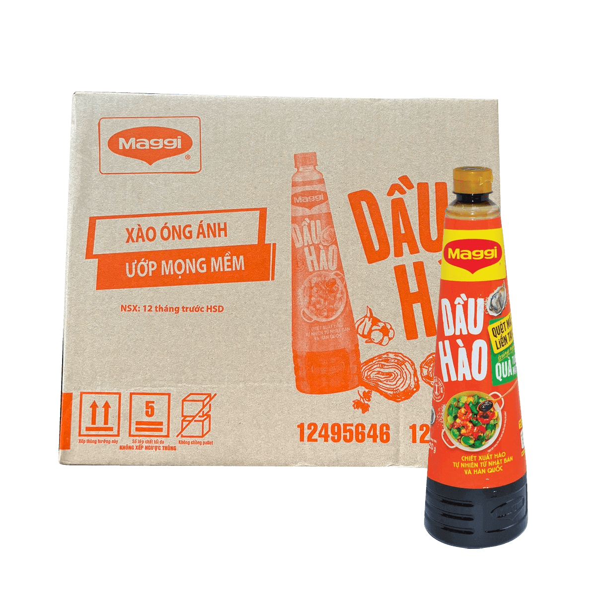 Dầu hào Maggi 820g x 12
