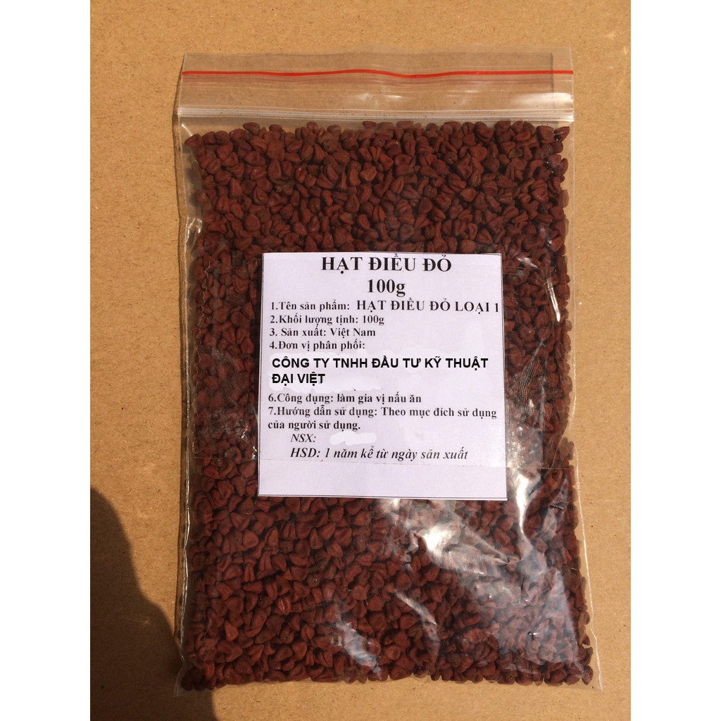 Hạt điều màu 1kg x 20 gói