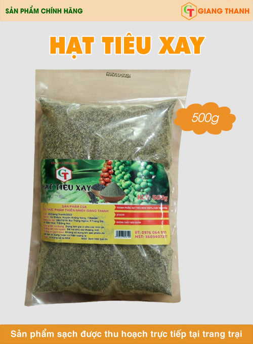 Hạt tiêu xay 500g x 20