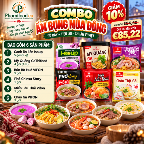 COMBO ẤM BỤNG MÙA ĐÔNG