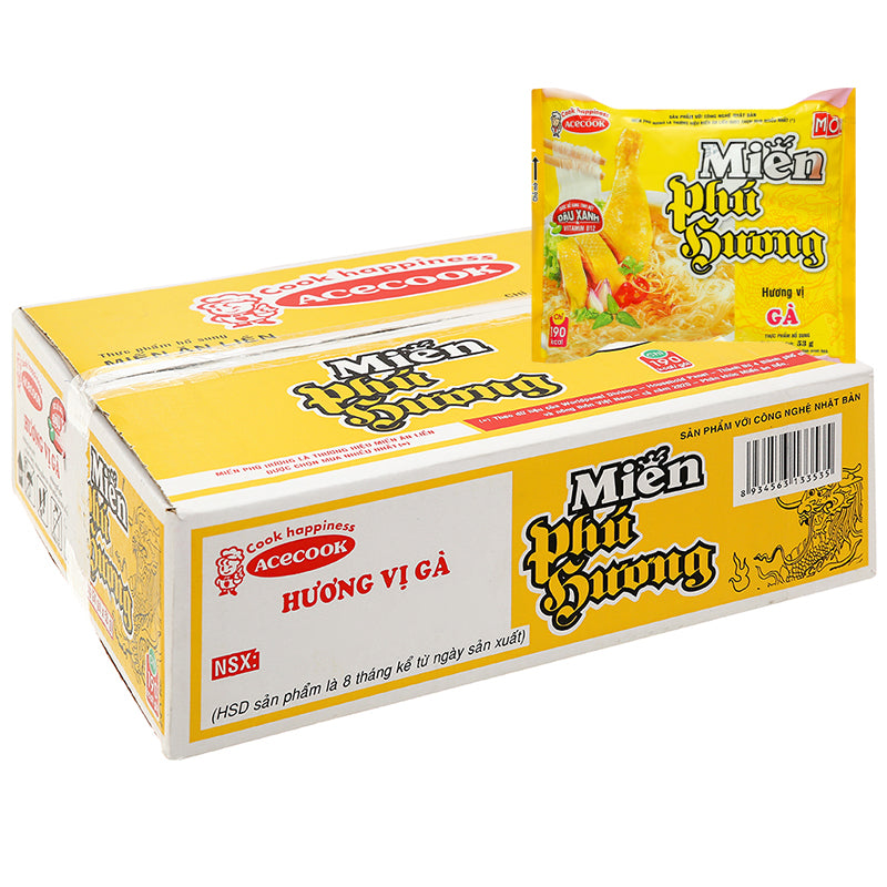 Miến Phú Hương Gà 53g x 24 gói