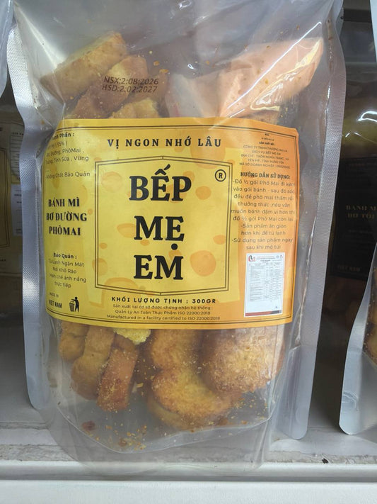 Bánh mì Bơ Đường Phô Mai Bép Mẹ Em
