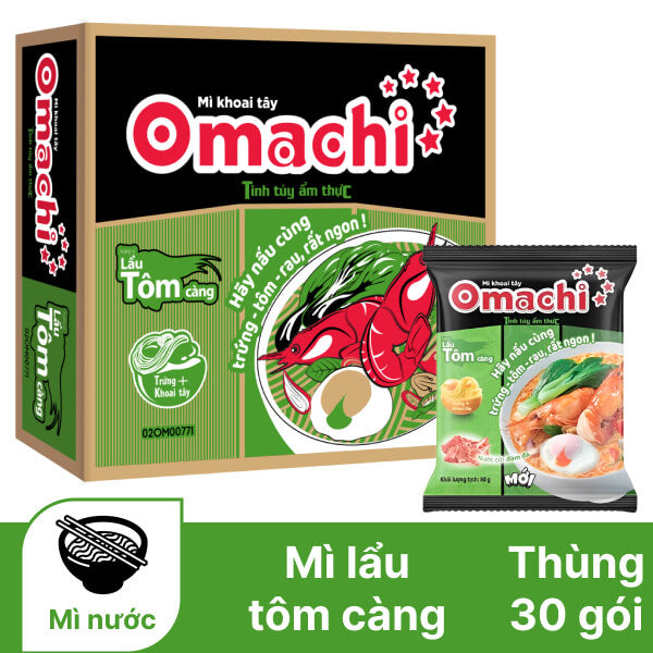 Mì Omachi Tôm