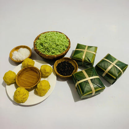 Bánh Chưng Truyền Thống Bà Ba Hội (Mặn) Chuẩn Vị Việt